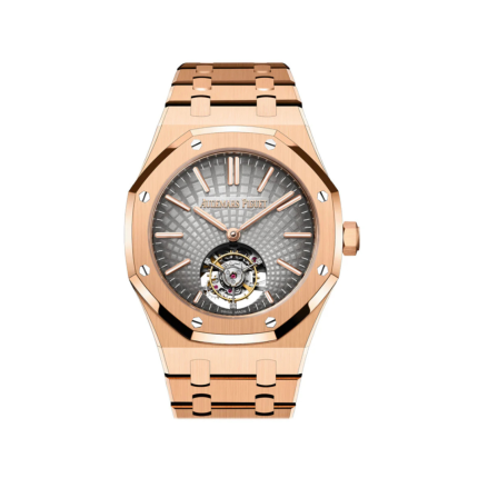 Audemars Piguet - Royal Oak Tourbillon Sport - Grey Dial - Oro Rosa