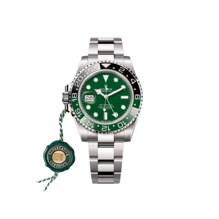 Rolex GMT-Master II - Oyster Green Dial White/Gold