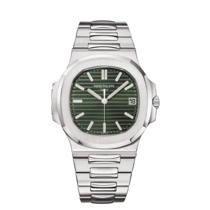 Patek Philippe - Nautilus - Green Dial de Acero