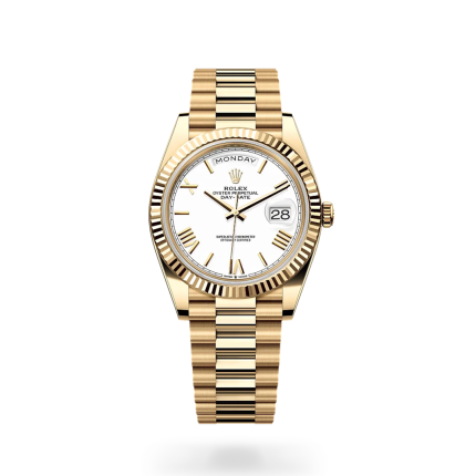Rolex Daydate 36mm - White Dial - Oro Amarillo