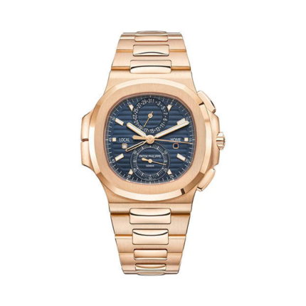Patek Philippe - Nautilus Chronograph - Blue Dial Oro Rosa